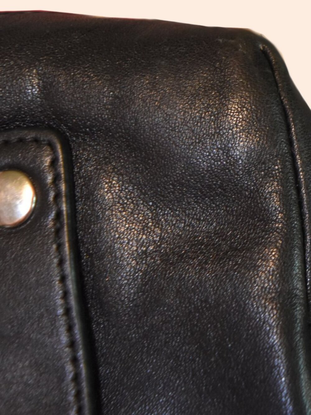 Coach Ashley Black Leather Satchel F15447 Convertible Shoulder Bag Auth EUC - Picture 9 of 9